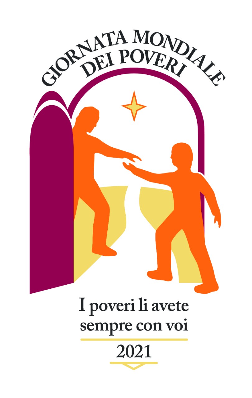 Logo Giornata Mondiale dei Poveri 2021